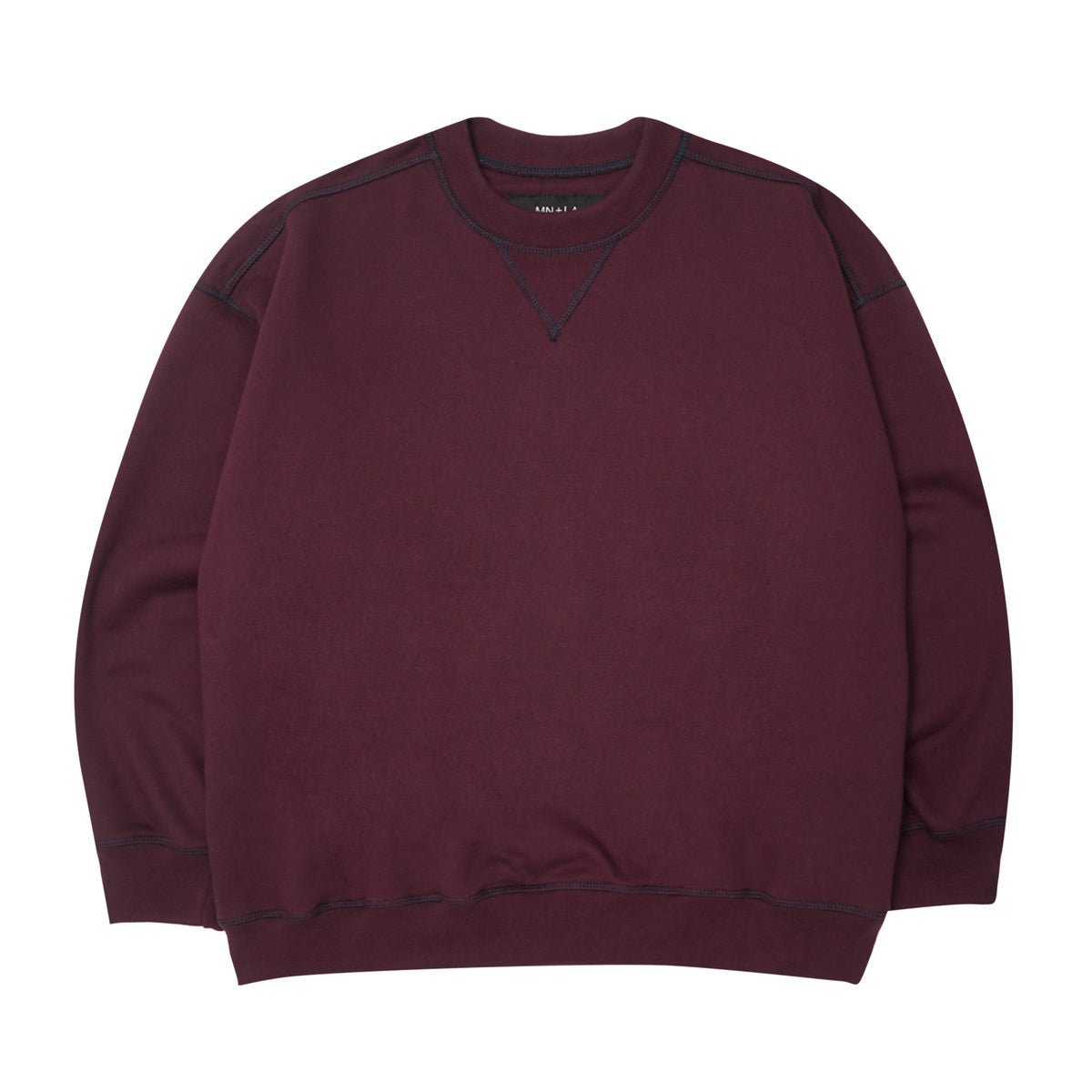 EXO™ MILITIA SWEATSHIRT IN WINE/NAVY