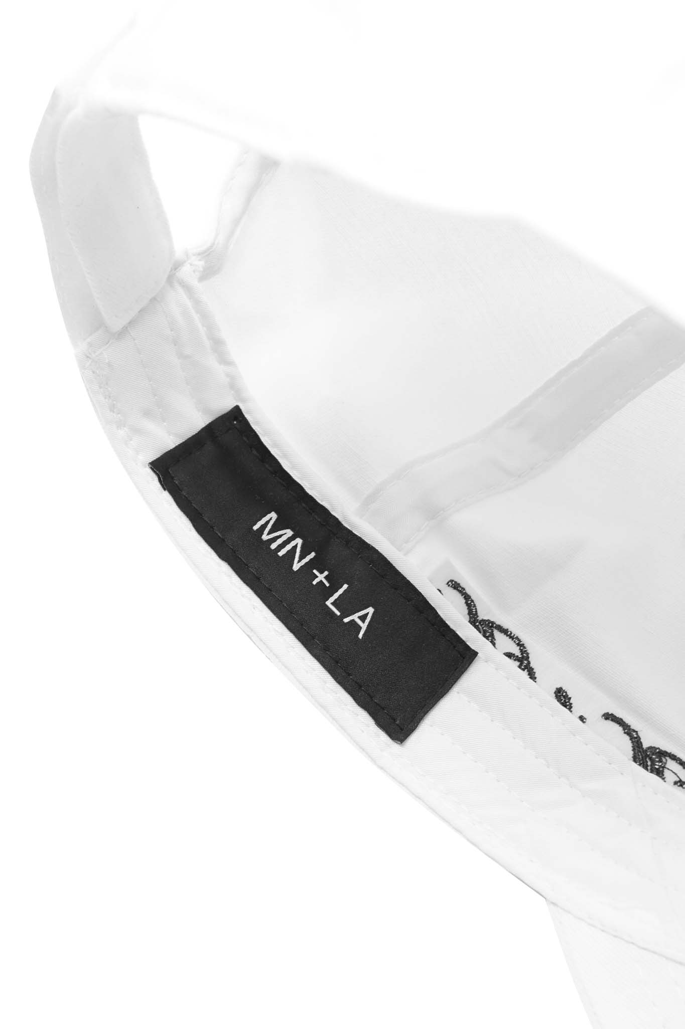 "HITTER" V3 5 PANEL HAT IN WHITE/NAVY