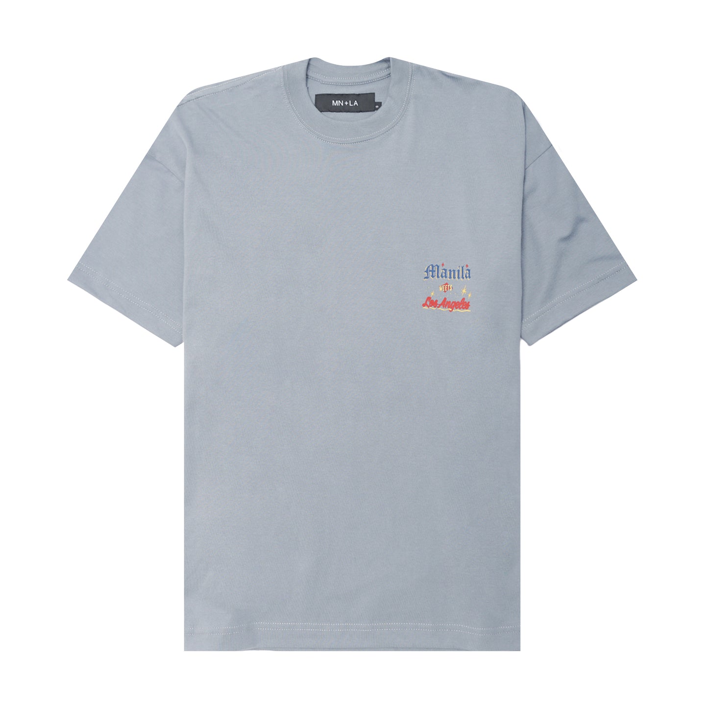"MIDNIGHT MAGIC" TEE IN GLACIER