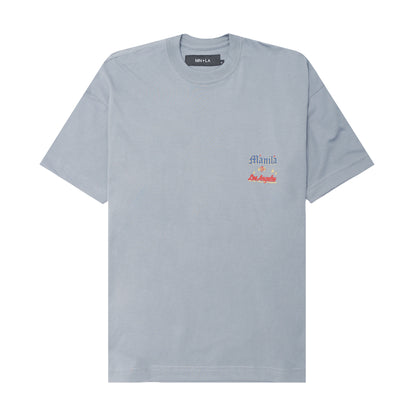 "MIDNIGHT MAGIC" TEE IN GLACIER