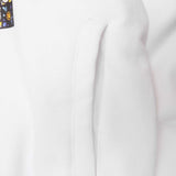 "LAST SUPPER" HOODIE IN WHITE
