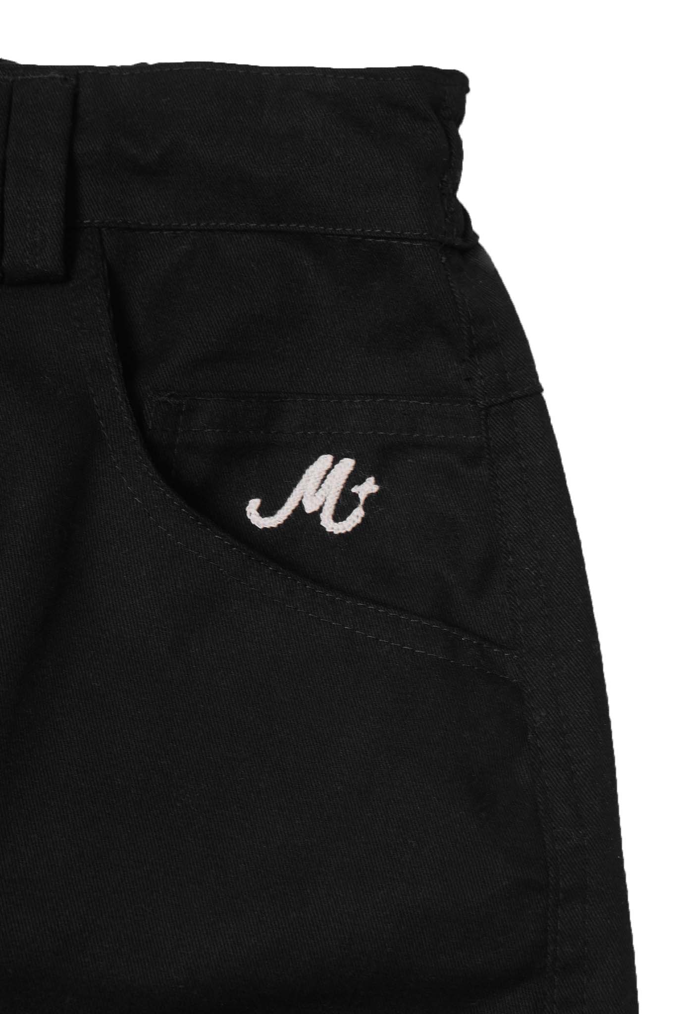 PAINTER'S DOUBLE KNEE PHAT PANTS IN ANTHRACITE