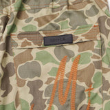 M+ DOUBLE KNEE PHAT SHORTS IN DUCK CAMO