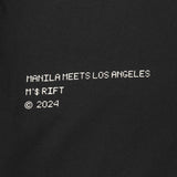M'$ RIFT VAST TEE IN CAVIAR