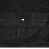 CORDUROY SHINOBI VEST IN MIDNIGHT