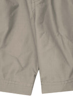 WOVEN HOUSE SHORTS IN TAUPE