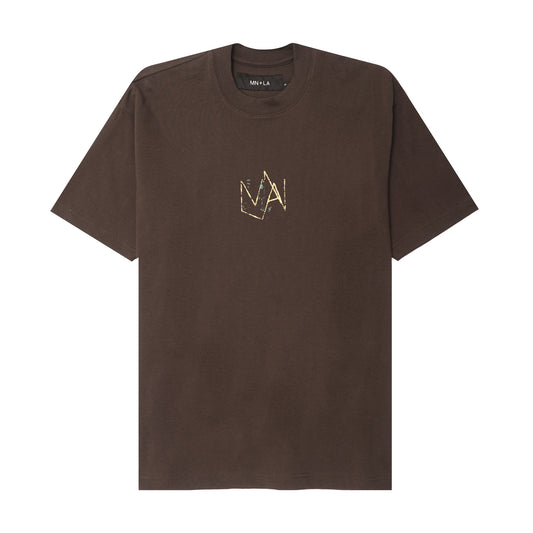 "IN MY ROOM" ULTRA HEAVY TEE IN WOOD
