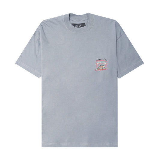"LUCID DREAMS" TEE IN GLACIER