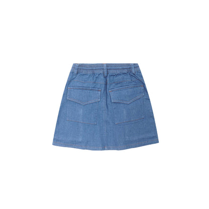 LITTLE HUMAN™ SKIRT IN TRUE BLUE