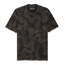 "YEAR OF THE DRAGON" BOX TEE IN ANTHRACITE