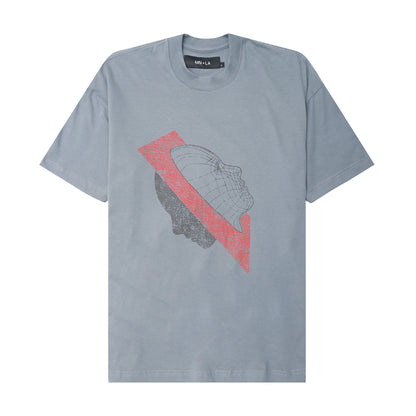 "HEADSPACE" TEE IN GLACIER