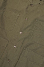 4 POCKET CUBAN SHIRT IN OLIVE