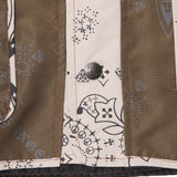 SHIFU JACKET IN OLIVE PAISLEY