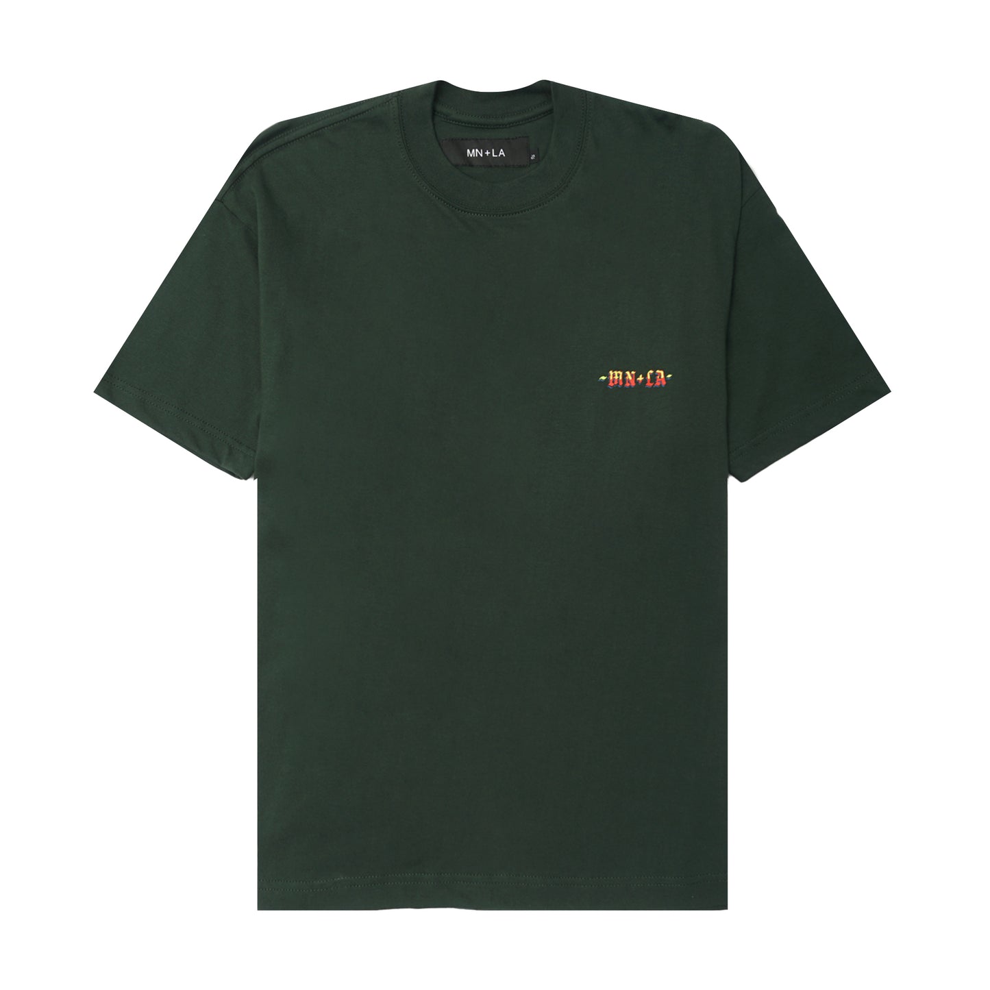 "SCORCH" LOGO TEE IN HUNTER GREEN