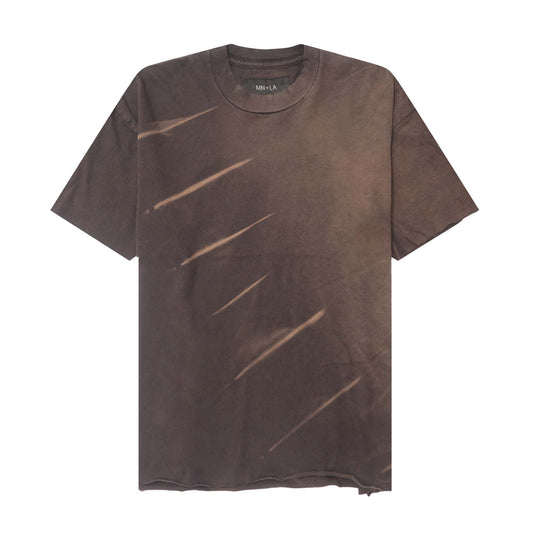 CHOP CHOP TEE IN BLACK SAND