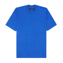 POCKET BOX TEE V4 IN ELECTRIC BLUE