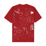 "PAINT SPLAT" LITTLE HUMAN™ TEE IN RARRI RED
