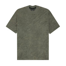 TOWEL TERRY OVERSIZED TEE IN STONE SAGE