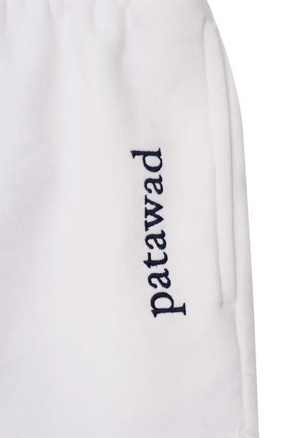 PATAWAD SWEATSHORT (WHITE)
