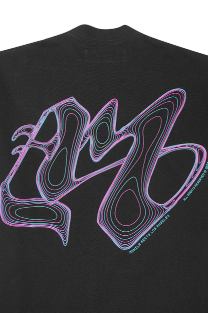M'$ RIFT BOX TEE IN BRAIN WAVES