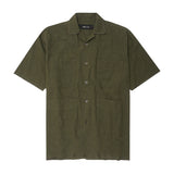4 POCKET CUBAN SHIRT IN AGED MOSS