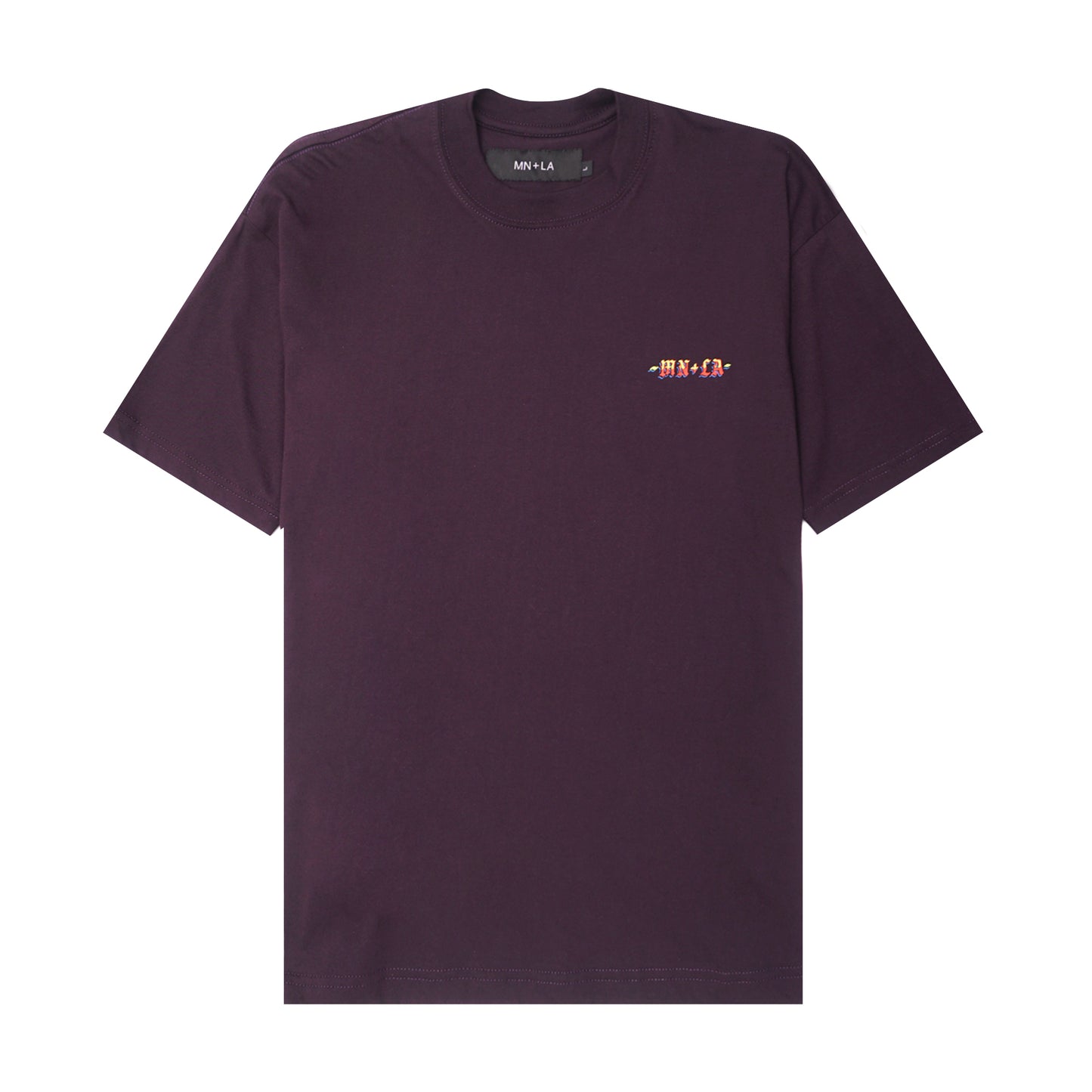 "SCORCH" LOGO TEE IN SHADOW PURPLE