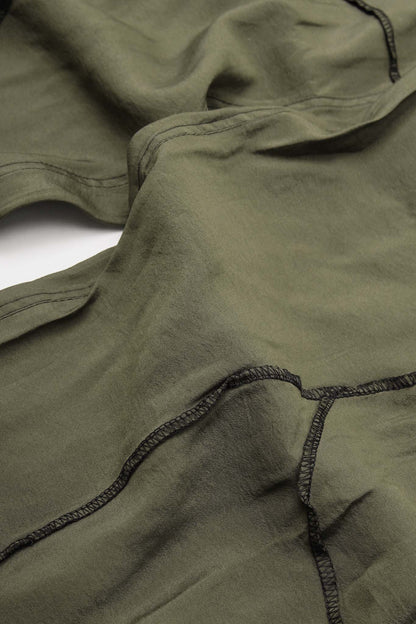 VEINS PANTS IN OLIVE DRAB