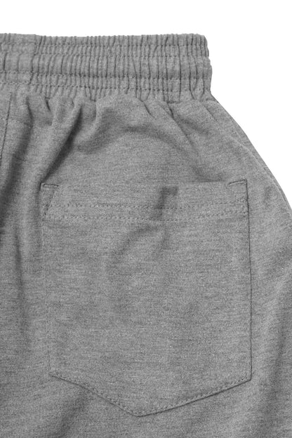 LITTLE HUMAN™ STRIDE SHORTS IN HEATHER GREY