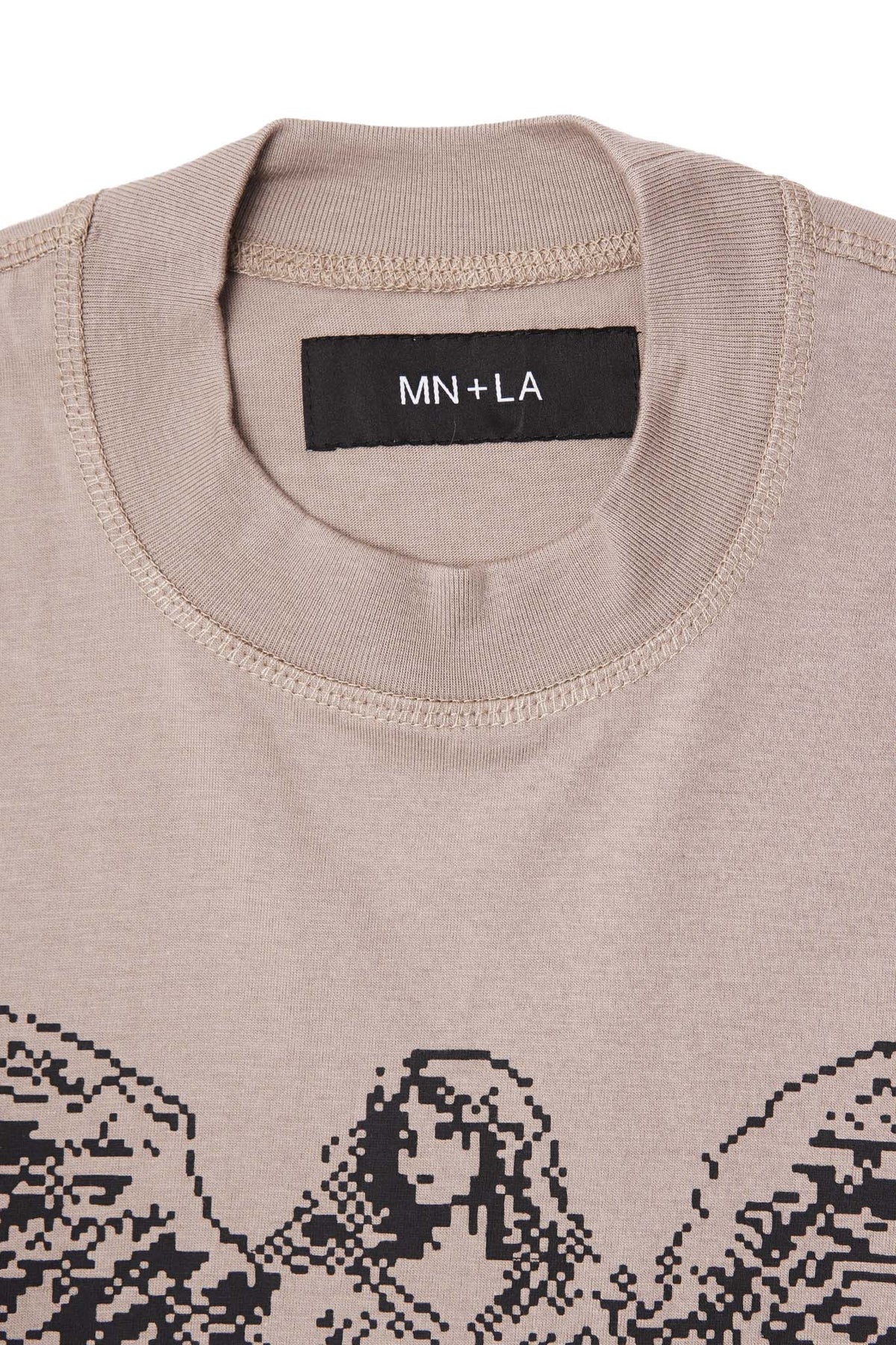 "DIGITAL ANGEL" TEE IN TAN