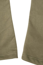 M+ BOOTCUT PANTS IN MOSS GREEN