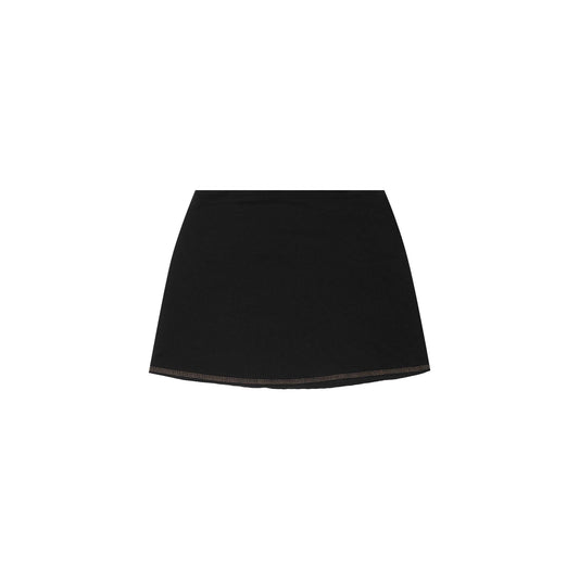 LITTLE HUMAN™ WAFFLE SKIRT IN ANTHRACITE