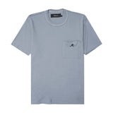 M+ CLASSIC POCKET LITE TEE IN GLACIER