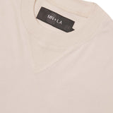 M'$ PAISLEY PATCHWORK MILITIA MOCK NECK TEE IN OAT