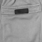 OVERPOCKET MESH SHORT IN STEEL