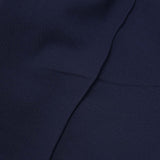 PLEATED CROPPED PANTS IN NAVY