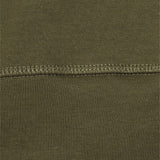M'$ PAISLEY PATCHWORK MILITIA HOODIE IN OLIVE