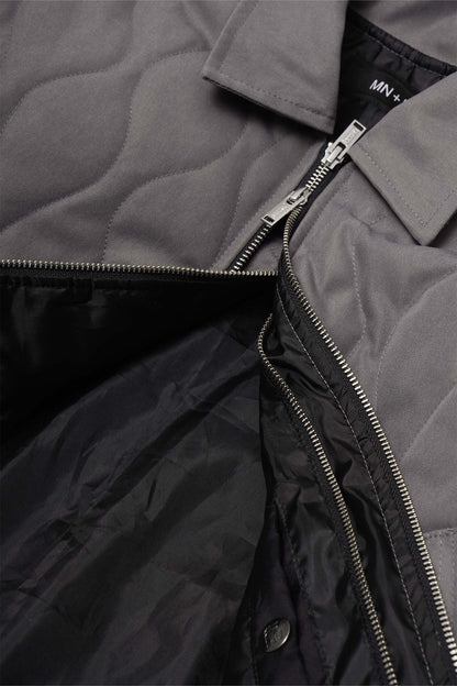 FLIGHT BOMBER JACKET IN NARDO GREY