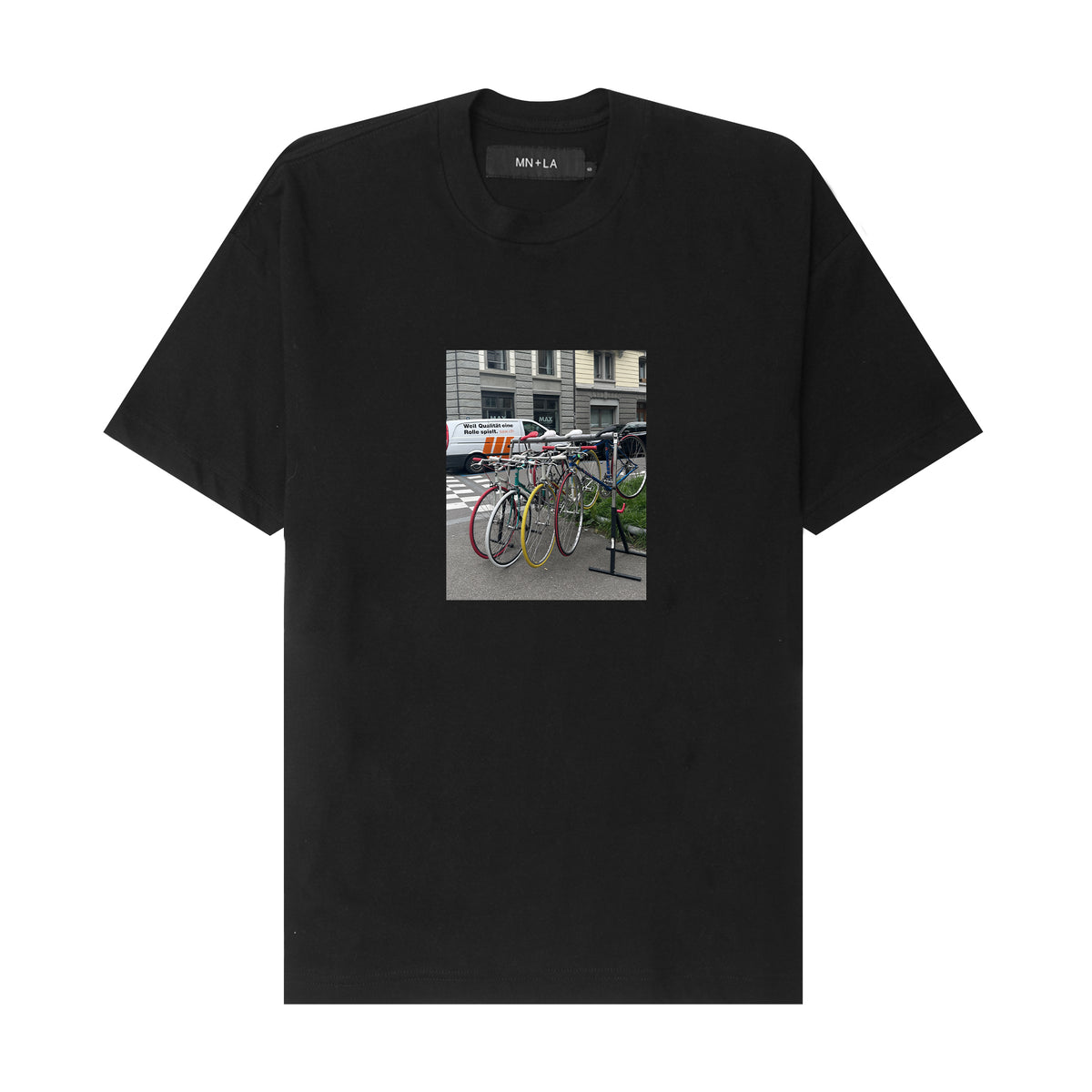 "BECAUSE QUALITY MATTERS" TEE IN ANTHRACITE