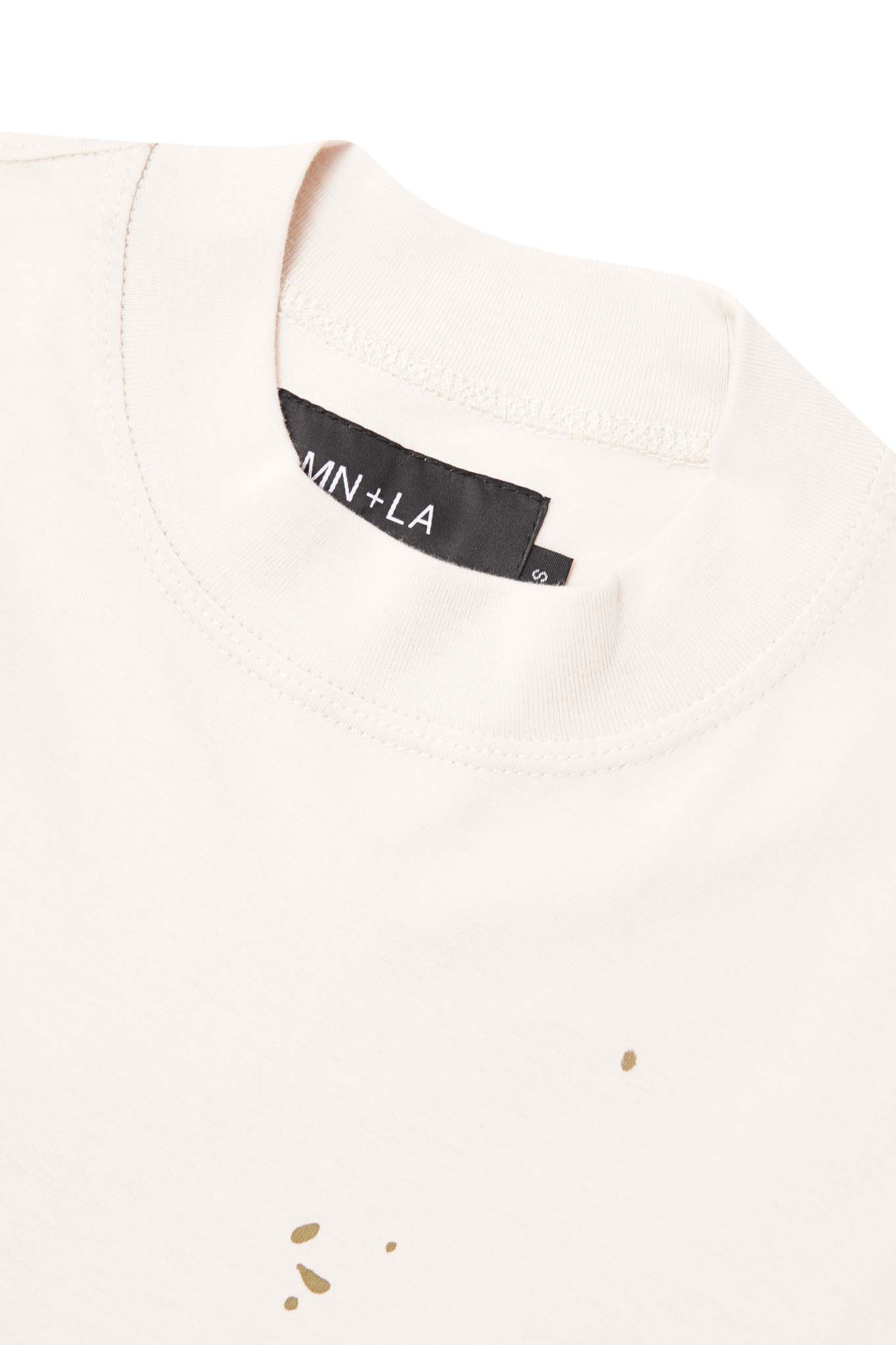 "HITTER" V3 MOCK NECK LITE TEE IN OAT