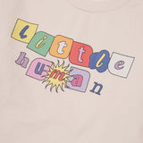 "SUN IS OUT" LITTLE HUMAN™ LONGSLEEVE TEE IN OAT