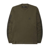 M+ LONGSLEEVE TEE IN OLIVE