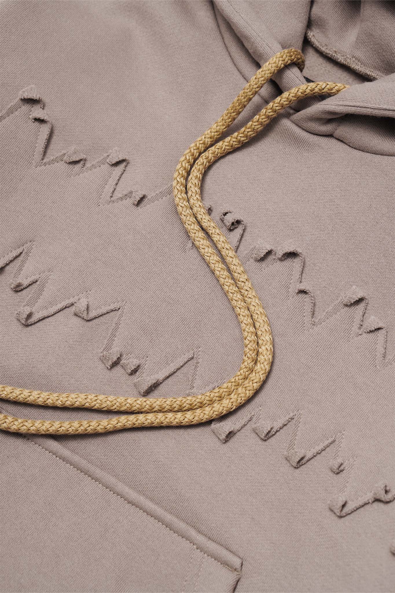 JURASSIC HOODIE IN TAN