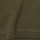 PIQUE MILITIA LONGSLEEVE TEE IN OLIVE