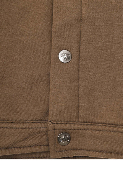 LOUNGE TRUCKER JACKET IN OLIVE DRAB