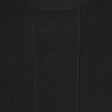 WAFFLE WEAVE MOCK NECK TEE V4 IN ANTHRACITE
