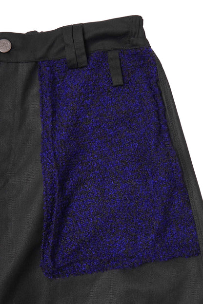 TERRA SHORTS IN MIDNIGHT HARVEST PLAID