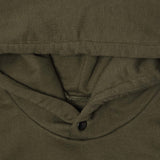 CLASSIC SNAP HOODIE IN OLIVE