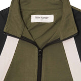 "NEEDLEWORK" LITTLE HUMAN™ JACKET IN OLIVE