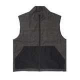 LAKESIDE VEST IN PIGEON PLAID