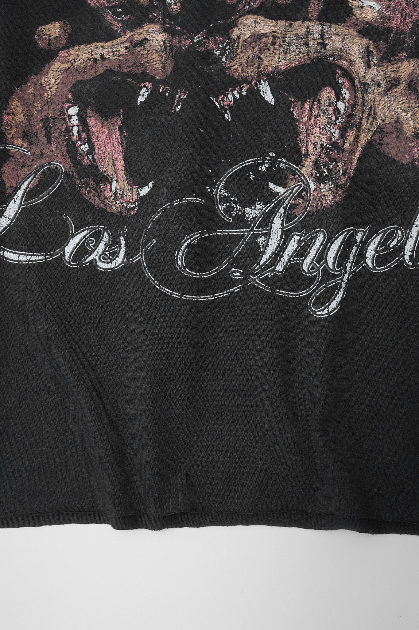 "BRAWLERS" TEE IN CAVIAR